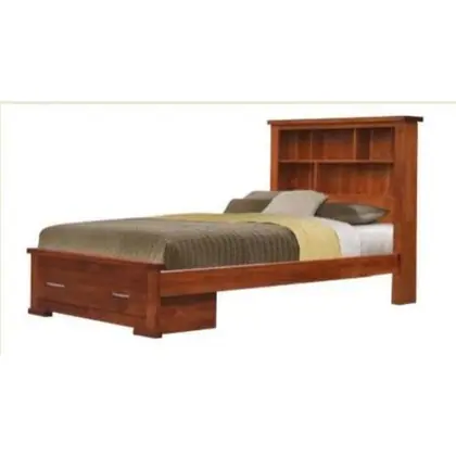 NEW YORK EINZELBET MIT BOOKCASE UND ZUWEISEN