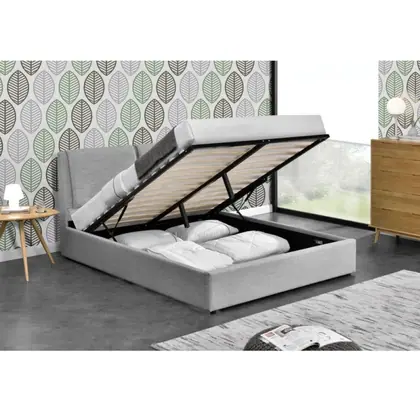 Rebecca Light Grey Fabric Gasauftrieb