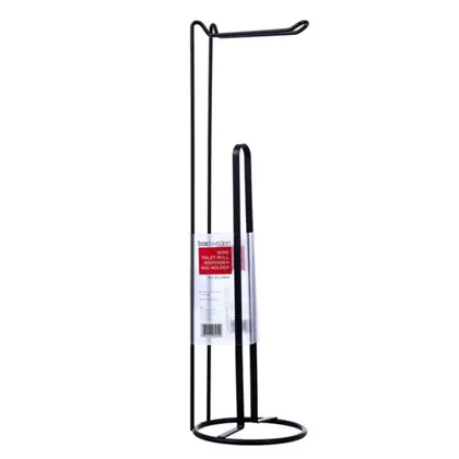 WIRE TOILED ROLL DISPENSER STAND 54CM