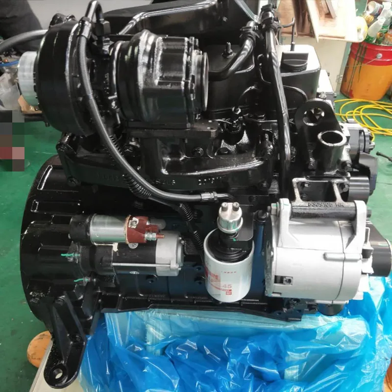 Cummins 4BT3.9-C80 Diesel Engine 80HP Construction Engine shown from another angle