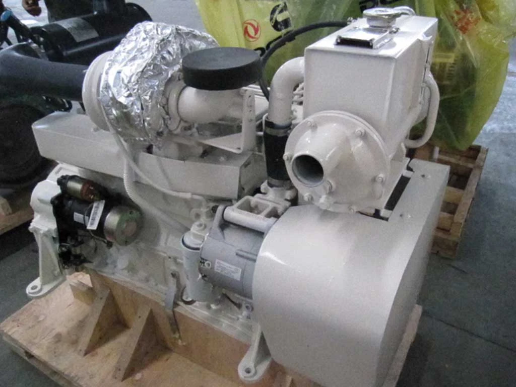 Cummins 4BTA3.9-GM47 Diesel Engine 70HP Marine Diesel Engine shown from another angle