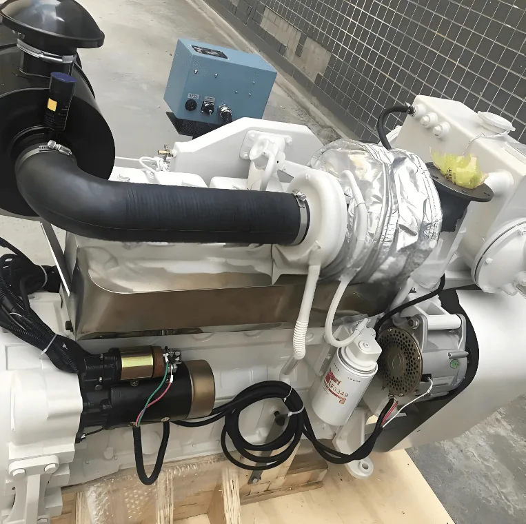 Cummins 6BTA5.9-GM100 Diesel Engine 150HP Marine Diesel Engine shown from another angle