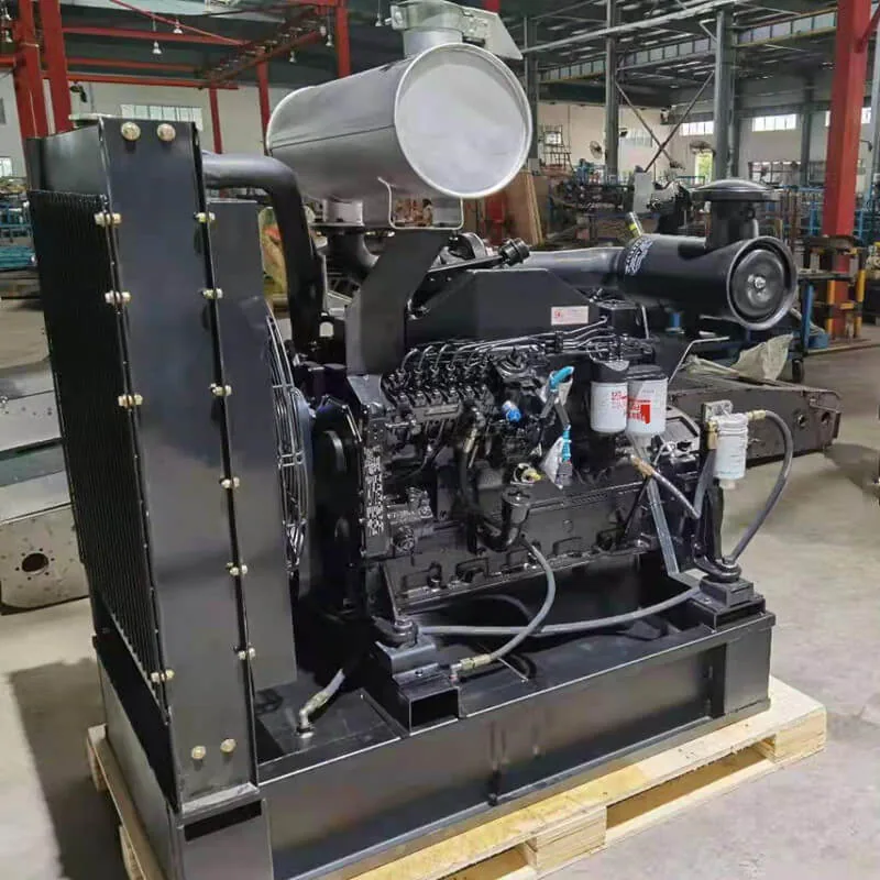 Cummins 6BT5.9-C150 Diesel Engine 150HP Construction Engine shown from another angle