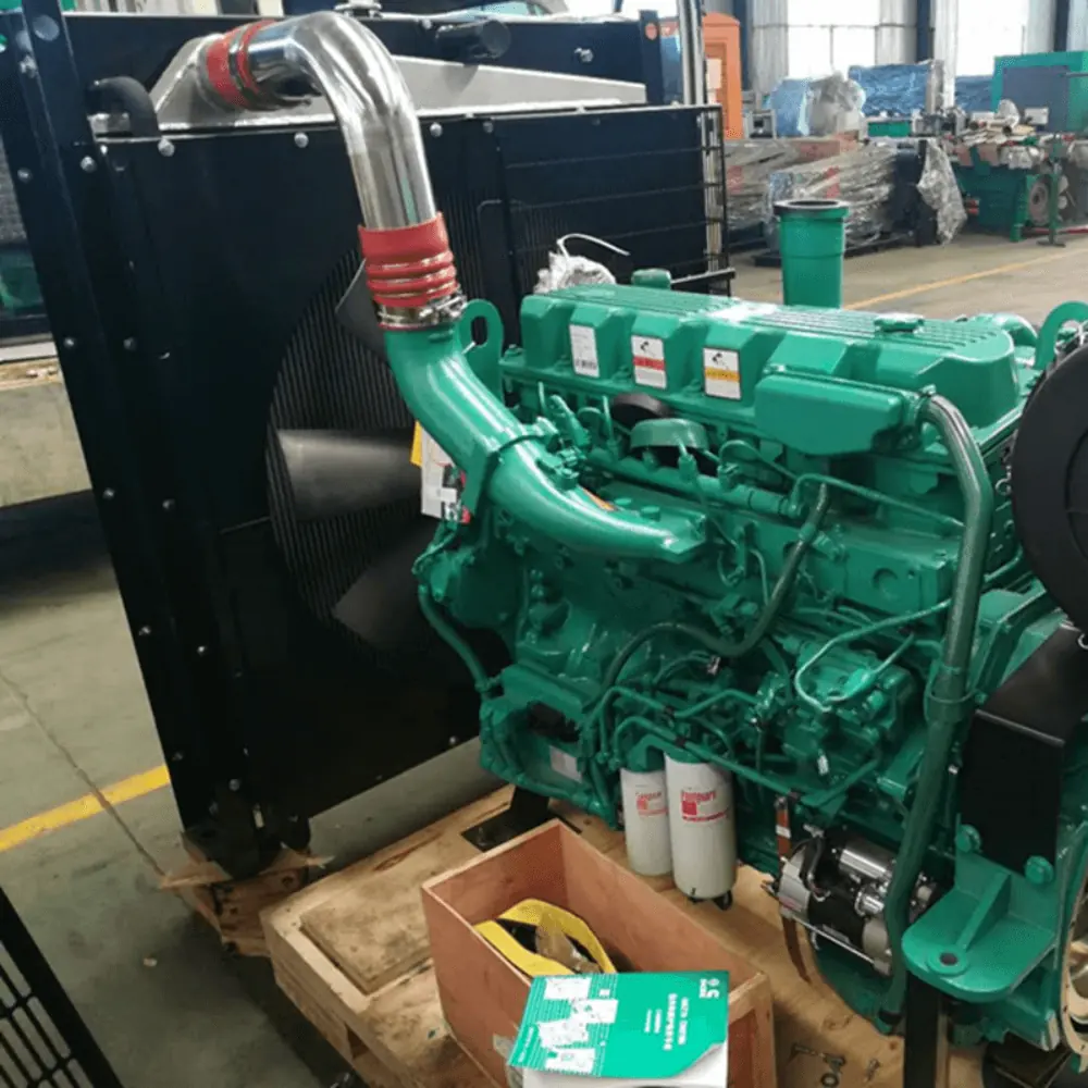 Cummins 6ZTAA13-G2 350KW 487.5KVA Generator shown from another angle