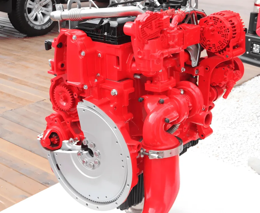 Cummins ISF2.8s4161P Diesel Engine 161HP Vehicle Engine Assembly shown from another angle