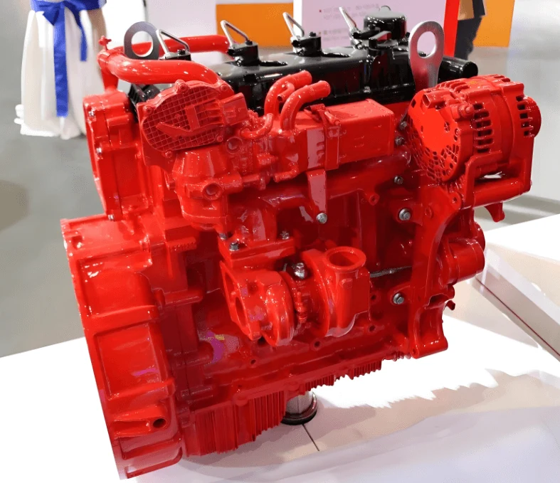 Cummins ISF2.8s4161P Diesel Engine 161HP Vehicle Engine Assembly shown from another angle