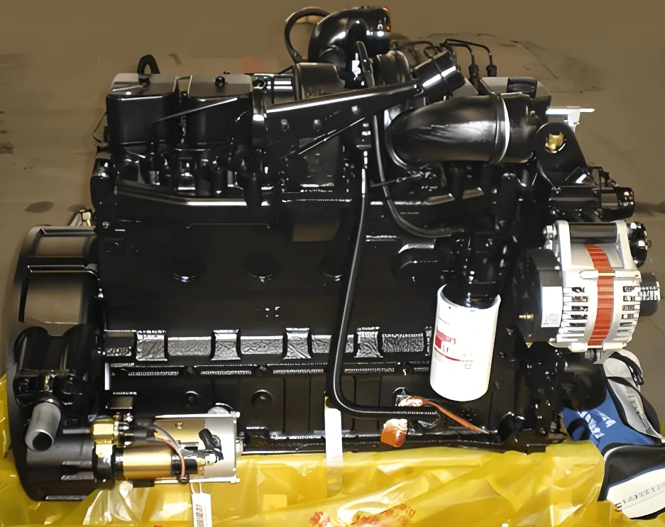 Cummins ISLe270-30 Diesel Engine 270HP Vehicle Engine Assembly shown from another angle