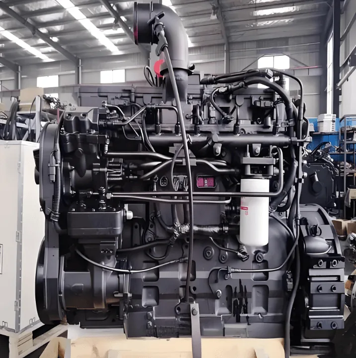 Cummins ISLe270-30 Diesel Engine 270HP Vehicle Engine Assembly shown from another angle