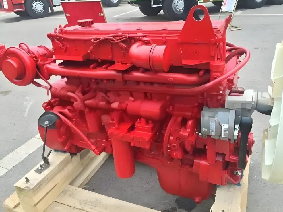Cummins ISM11E4 345 Diesel Engine 345HP Vehicle Engine Assembly shown from another angle
