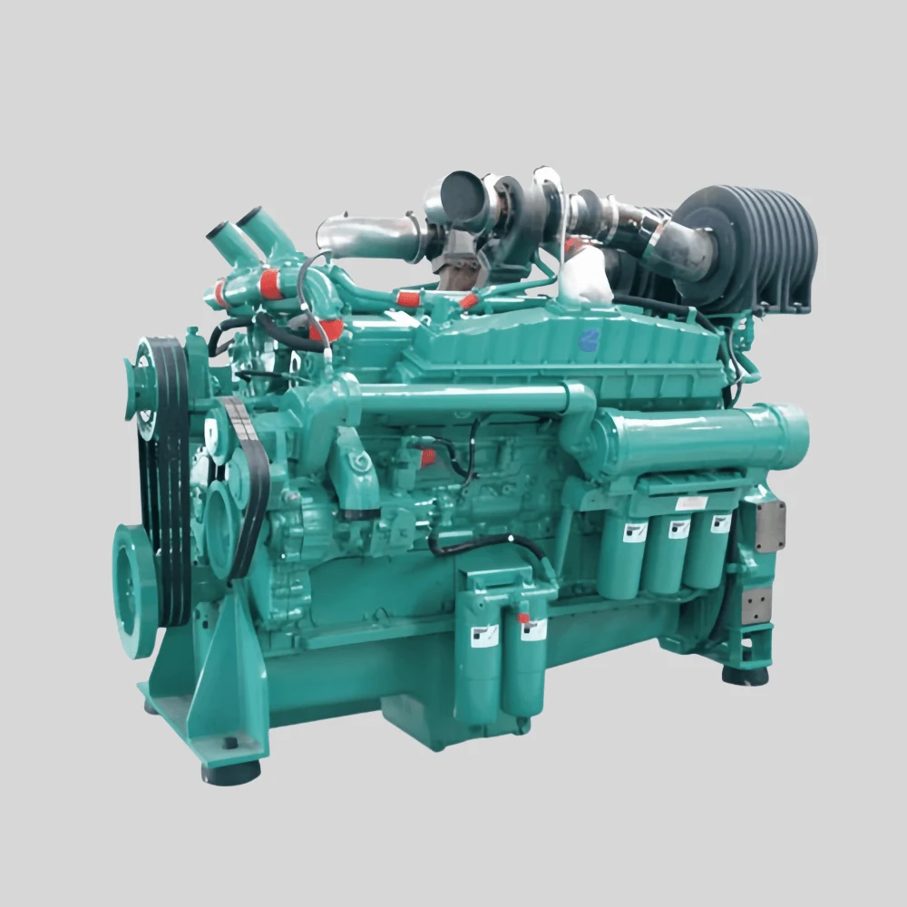 Cummins KTA19-G3 403KW 548HP Generator Engine shown from another angle