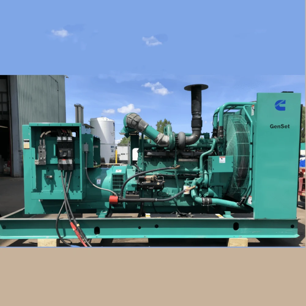 Cummins KTA19-G4 400KW 500KVA Generator shown from another angle