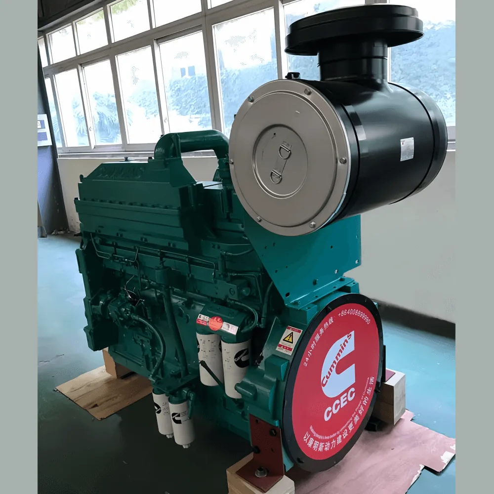 Cummins KTA19-G4 520KW 707HP Generator Engine shown from another angle