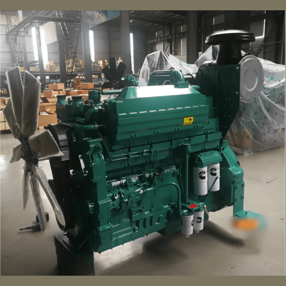 Cummins KTA19-G4 520KW 707HP Generator Engine shown from another angle