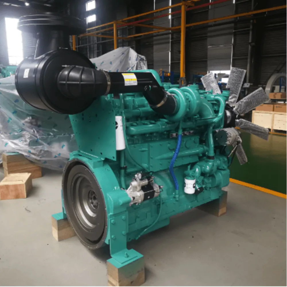 Cummins KTA19-G8 575KW 782HP Generator Engine shown from another angle