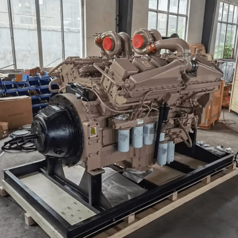 Cummins KTA38-C1400 Diesel Engine 1400HP Construction Engine shown from another angle