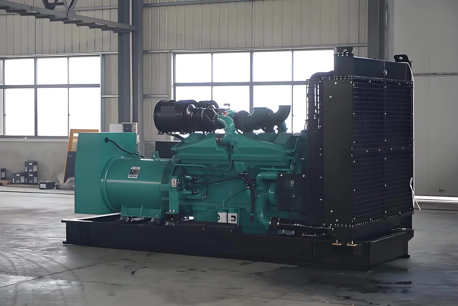 Cummins KTA38-G 560KW 700KVA Generator shown from another angle