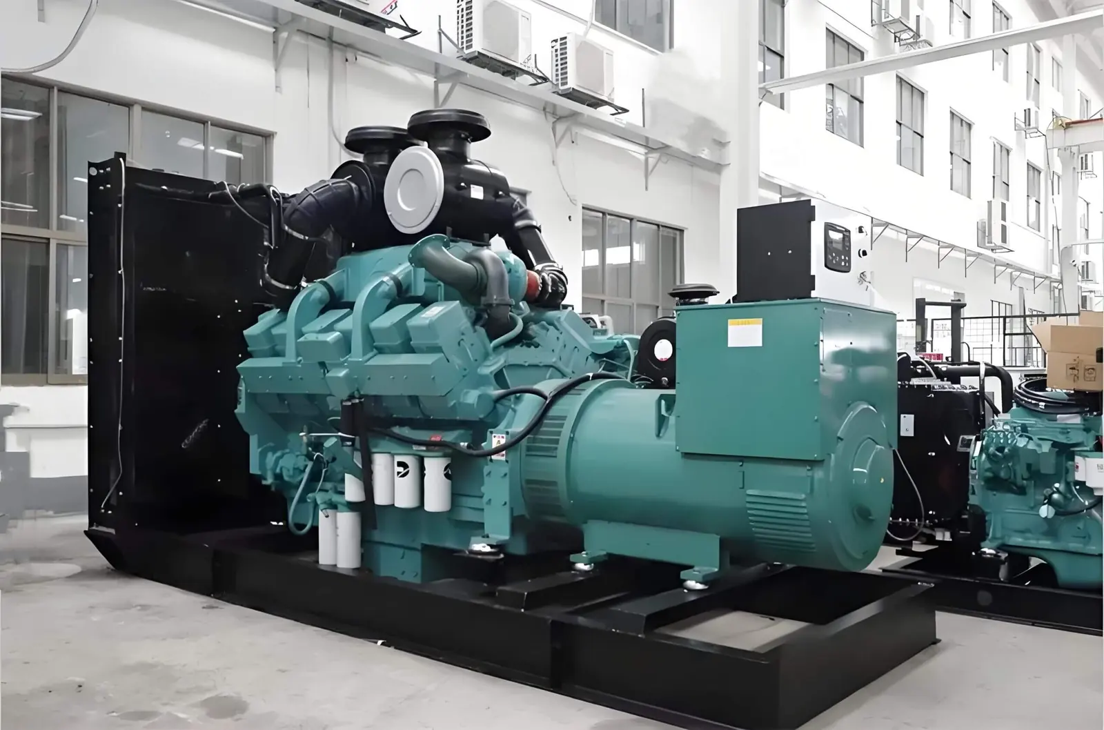 Cummins KT38-G 60Hz 680KW 850KVA Generator shown from another angle