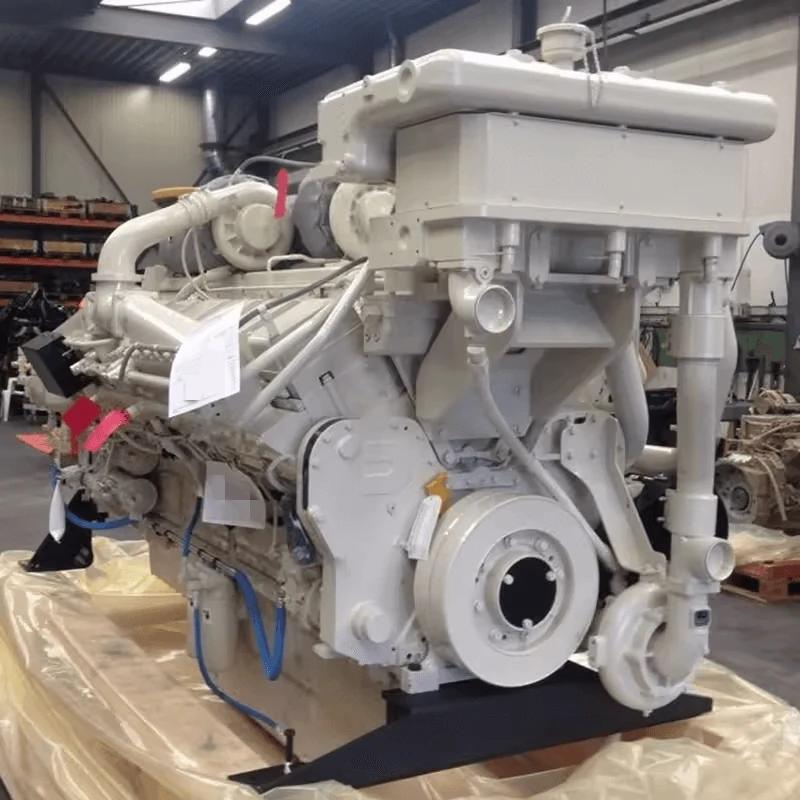 Cummins KTA50-C1600 Diesel Engine 1600HP Construction Engine shown from another angle