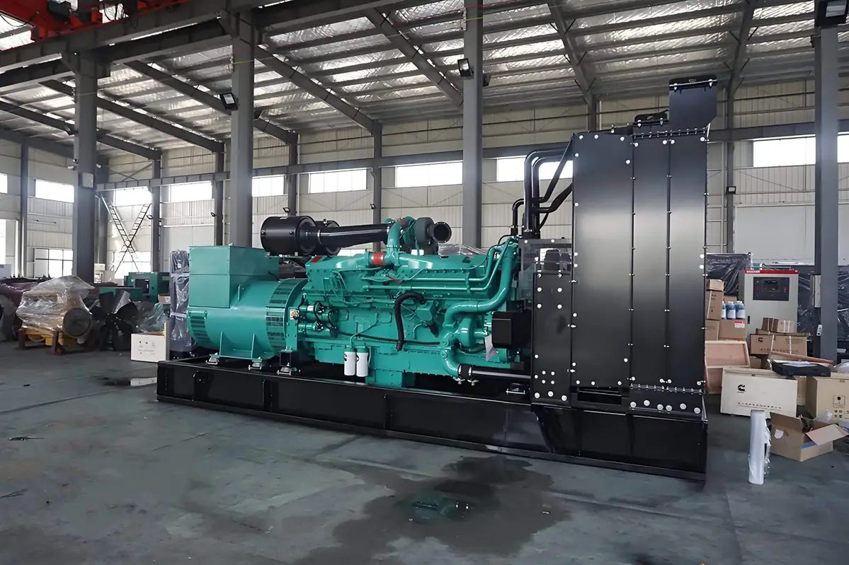 Cummins KTA50-G8 1100KW 1370KVA Generator shown from another angle