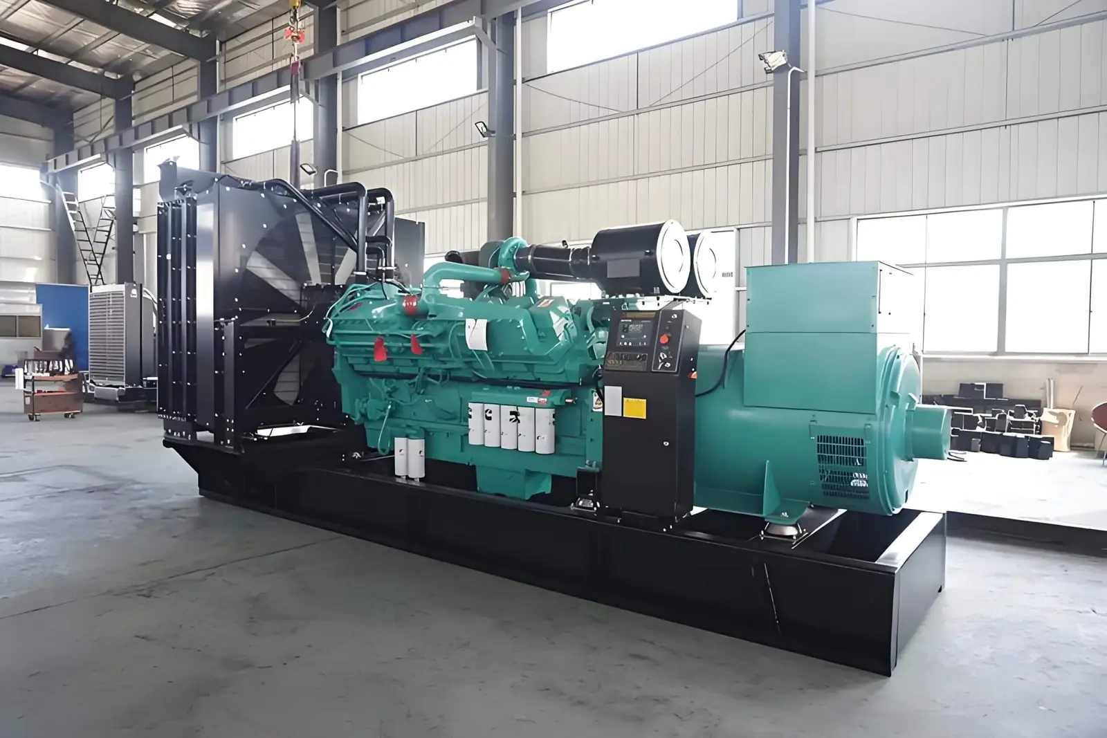 Cummins KTA50-G8 1100KW 1370KVA Generator shown from another angle