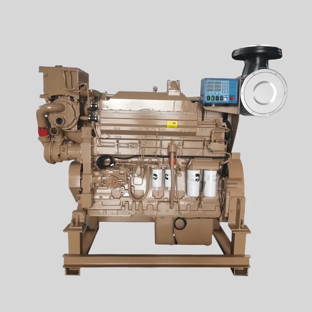 Cummins KTAA19-G5 470KW 639HP Generator Engine shown from another angle