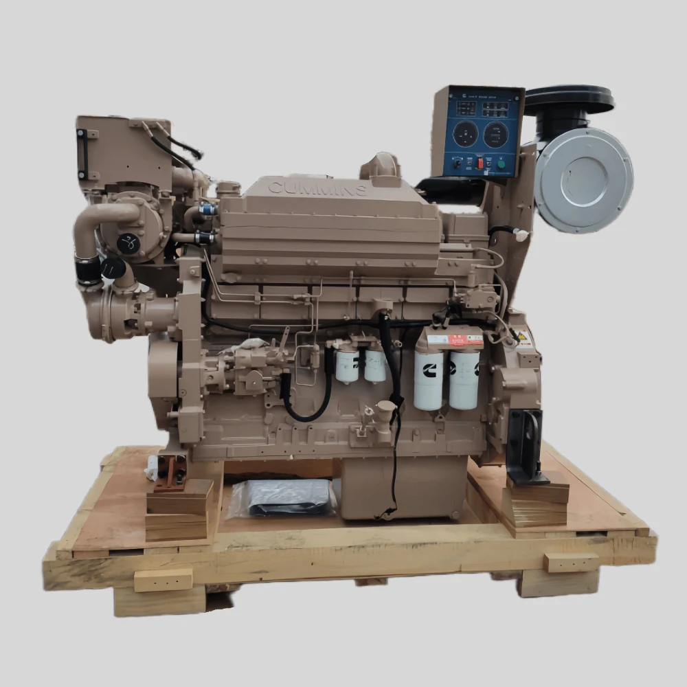 Cummins KTAA19-G5 470KW 639HP Generator Engine shown from another angle