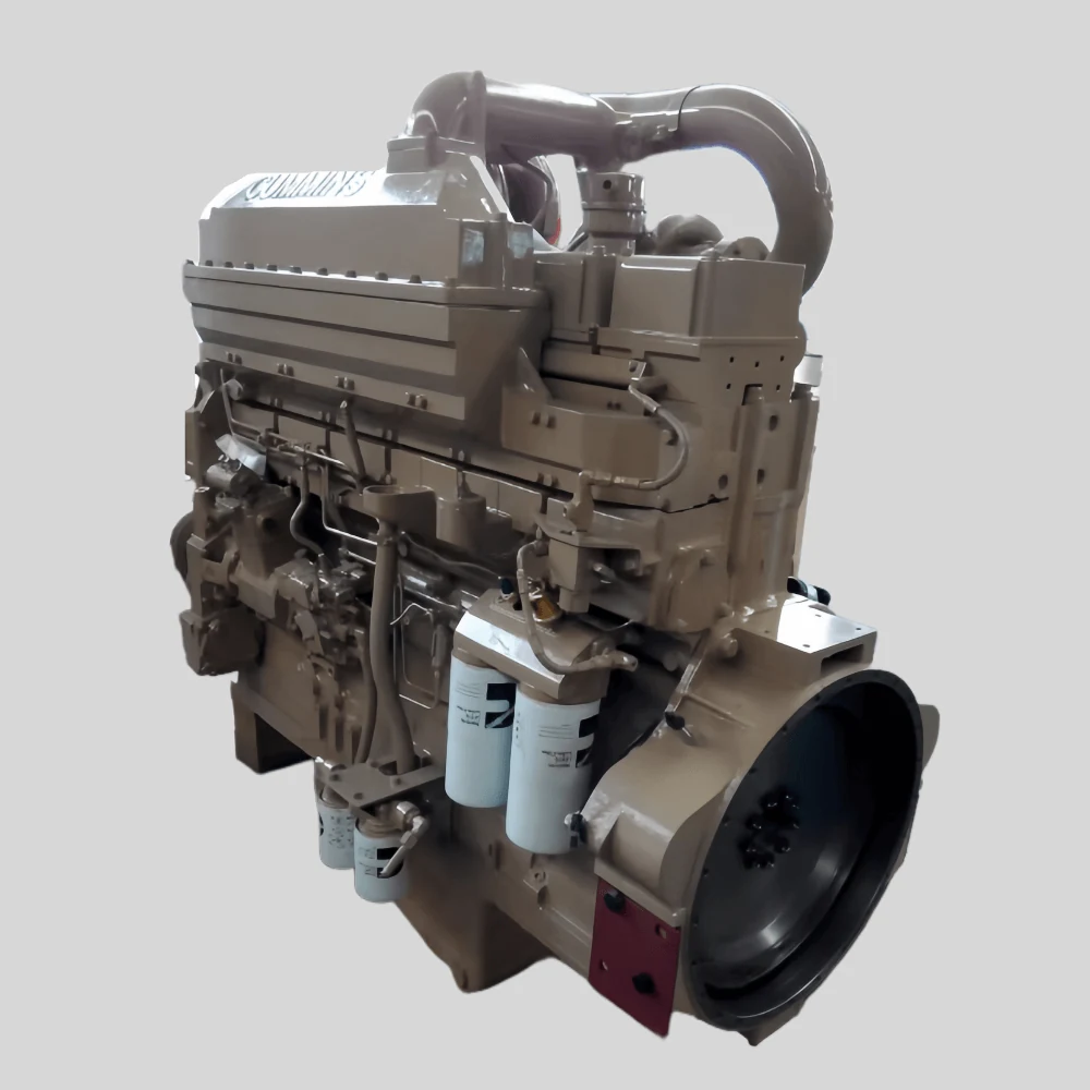 Cummins KTAA19-G6A 586KW 797HP Generator Engine shown from another angle