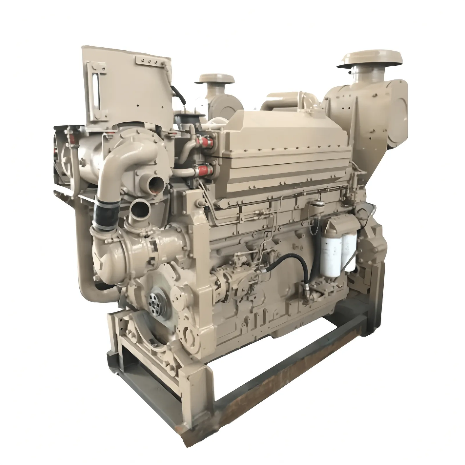 Cummins KTAA19-G6A 586KW 797HP Generator Engine complete engine assembly