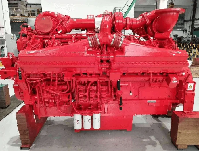 Cummins KTTA50-C2000 Diesel Engine 2000HP Construction Engine shown from another angle