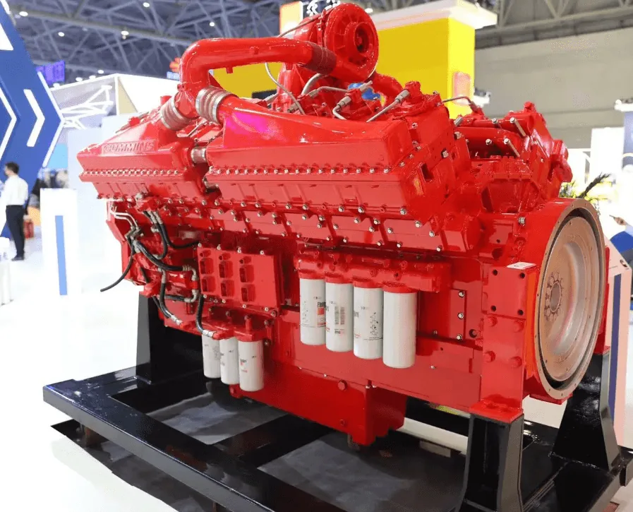 Cummins KTTA50-C2000 Diesel Engine 2000HP Construction Engine shown from another angle