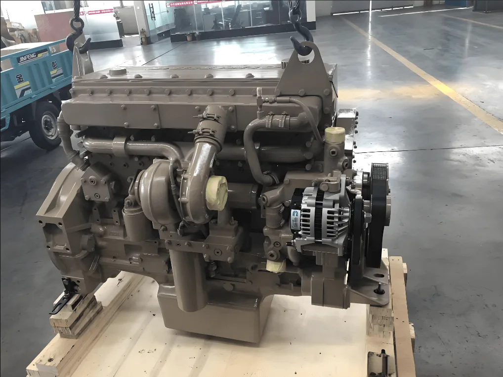 Cummins M11-C330 Diesel Engine 330HP Construction Engine shown from another angle