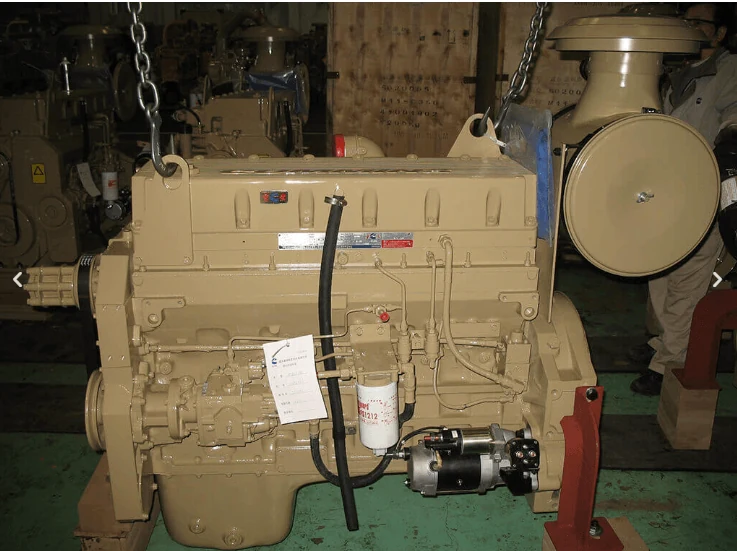 Cummins M11-C330 Diesel Engine 330HP Construction Engine shown from another angle