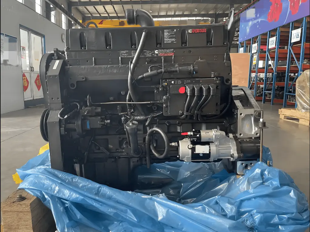 Cummins M11-C245 Diesel Engine M11-C265 Construction Engine shown from another angle