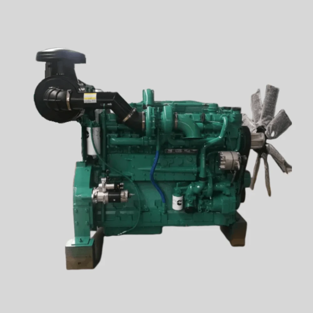 Cummins MTA11-G2A 231KW 314HP Generator Engine shown from another angle