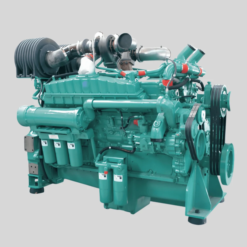 Cummins KTAA19-G6 520KW 707HP Generator Engine shown from another angle