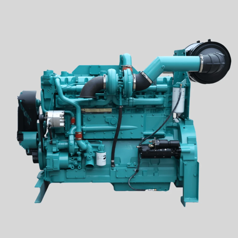 Cummins KTAA19-G6 520KW 707HP Generator Engine shown from another angle