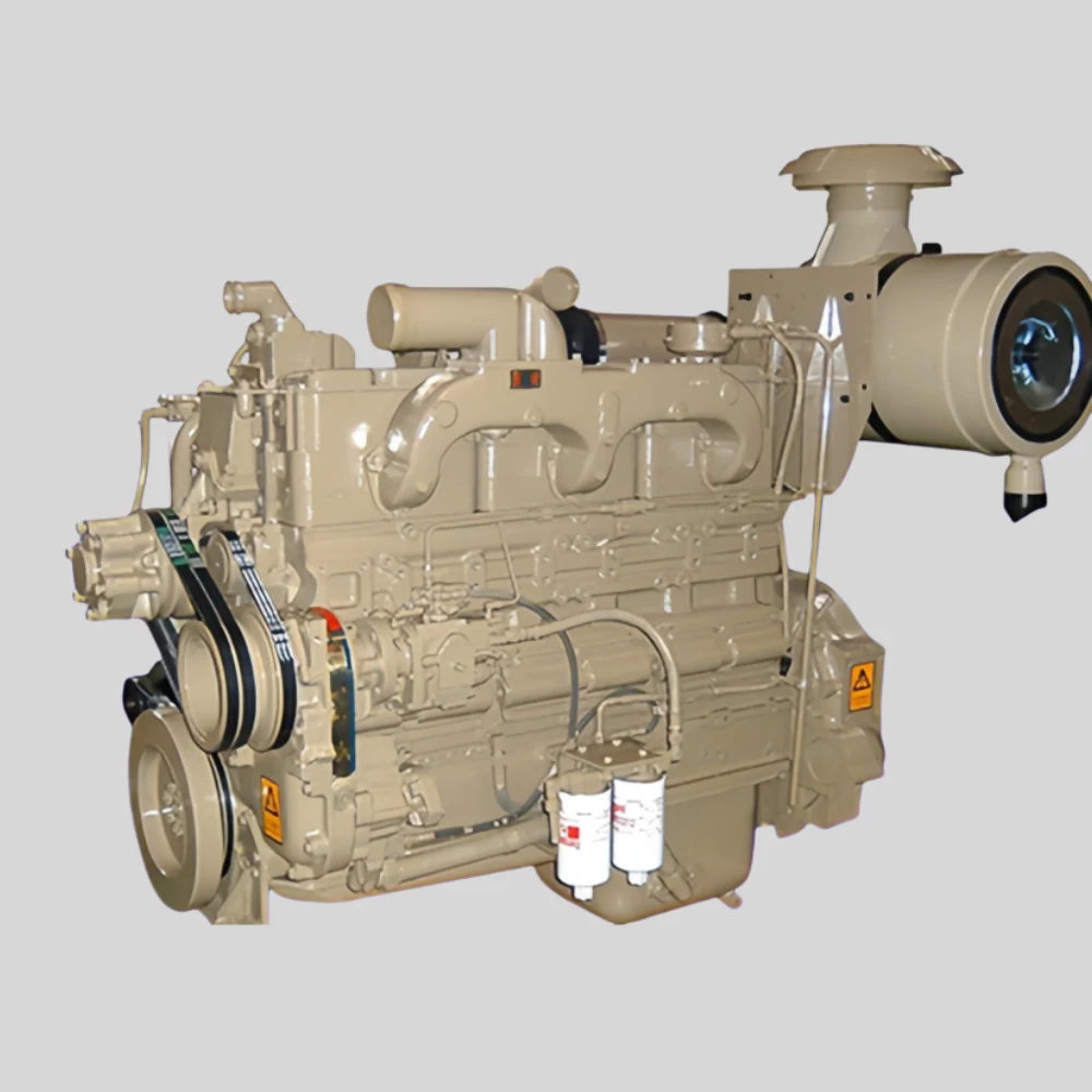 Cummins NT855-GA 231KW 314HP Generator Engine shown from another angle