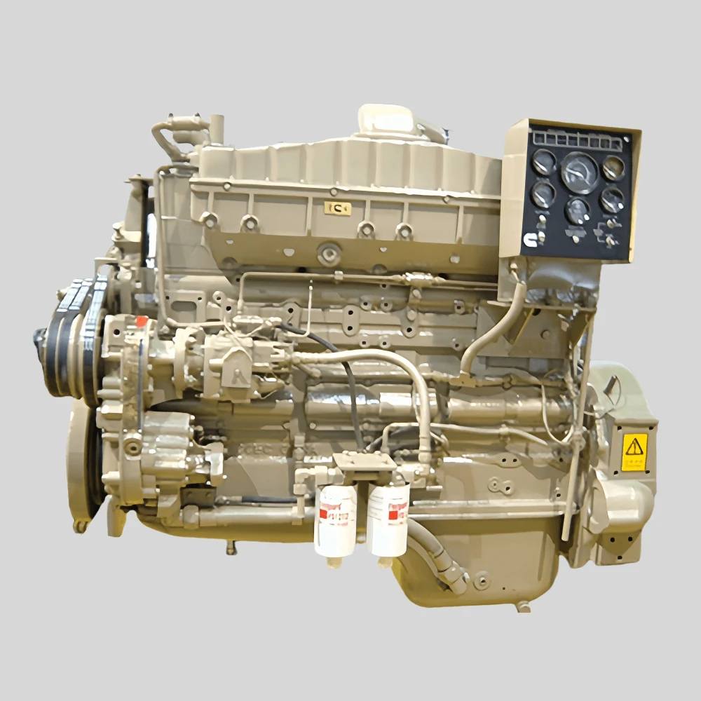 Cummins NT855-GA 231KW 314HP Generator Engine shown from another angle