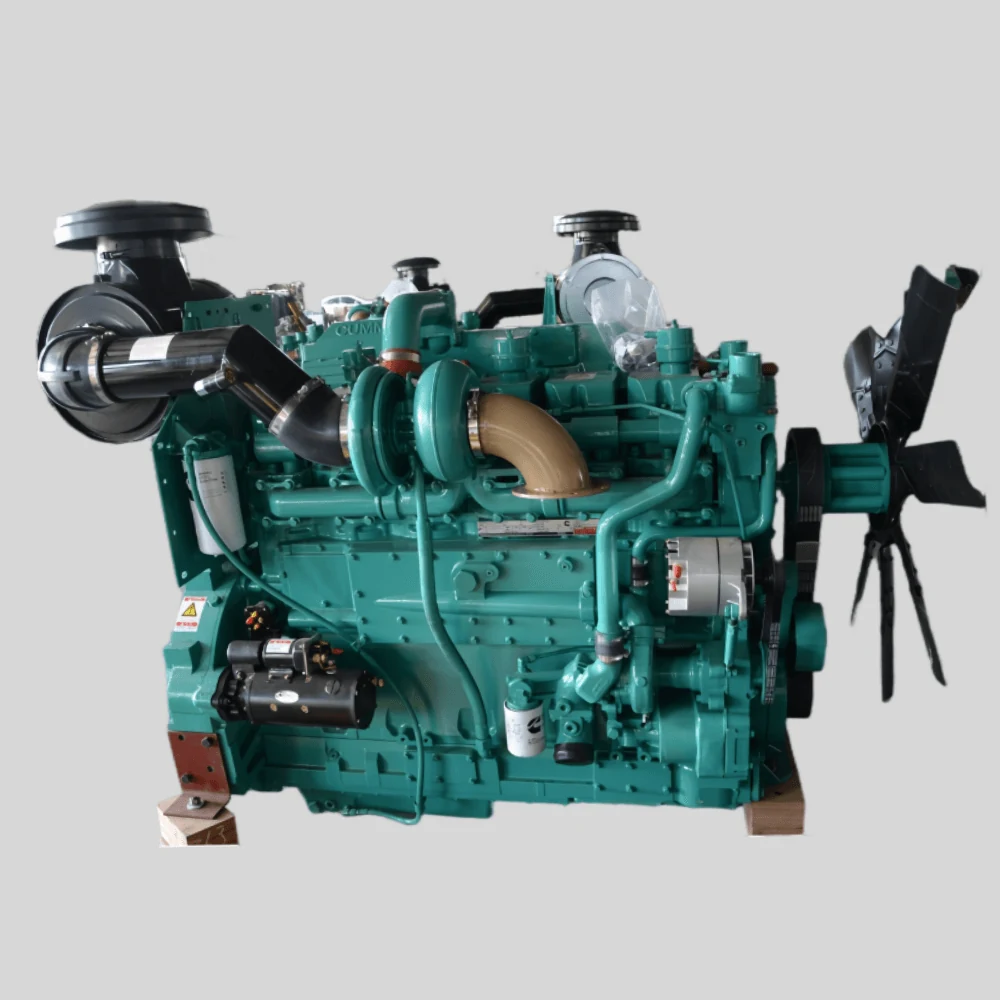 Cummins NTA855-G1A 261KW 345HP Generator Engine shown from another angle