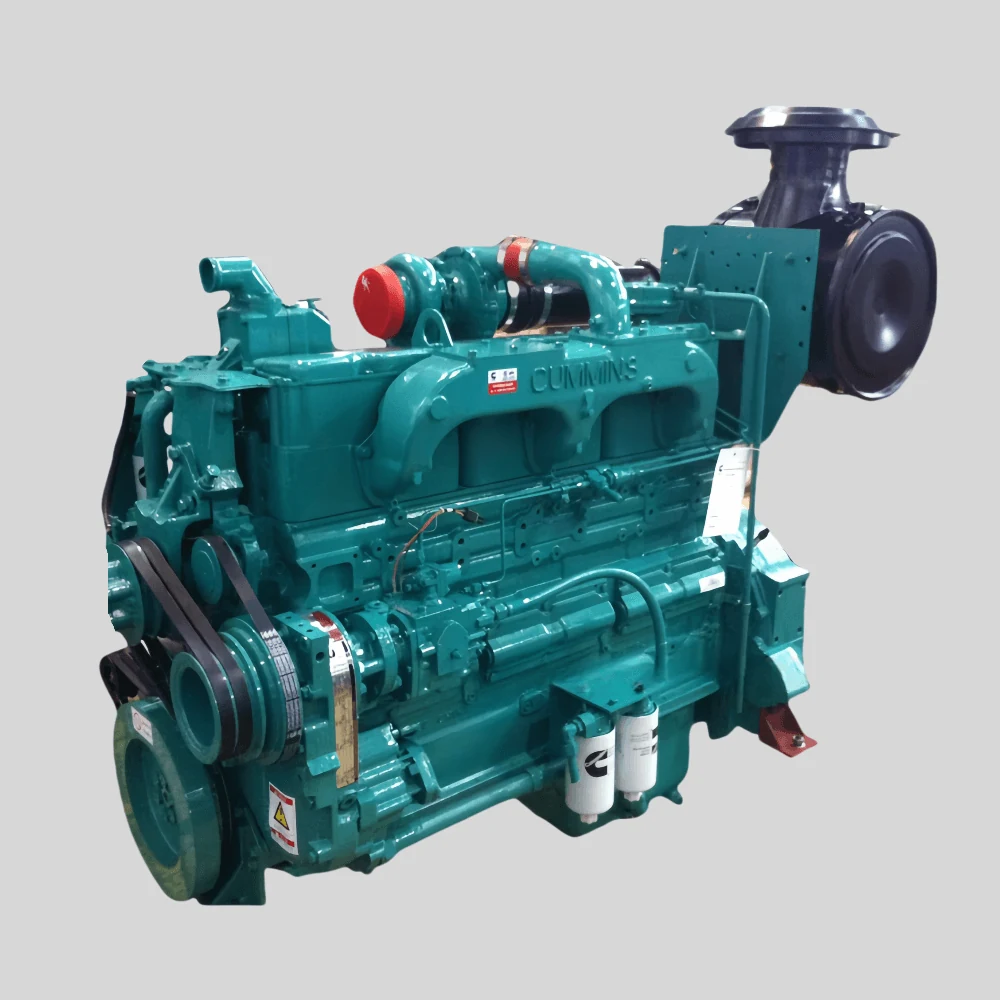 Cummins NTA855-G1A 261KW 345HP Generator Engine shown from another angle