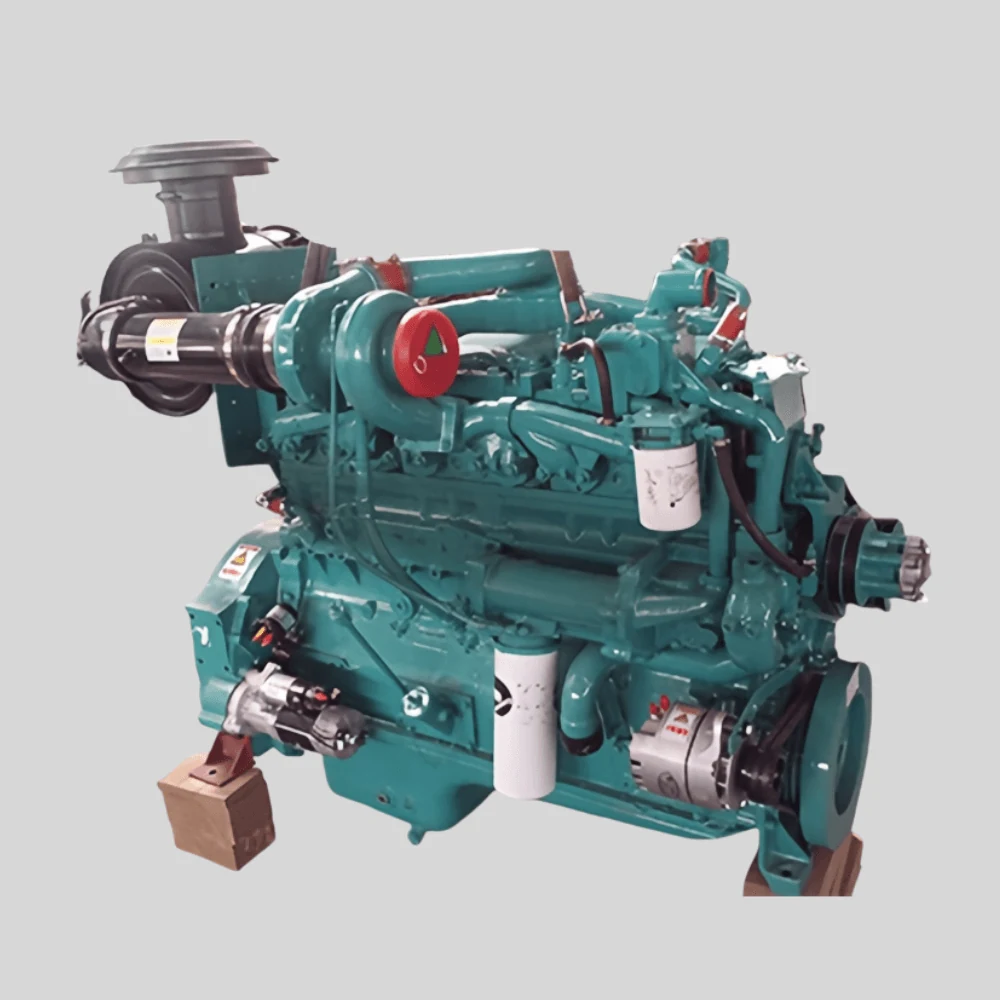 Cummins NTA855-G1A 261KW 345HP Generator Engine shown from another angle