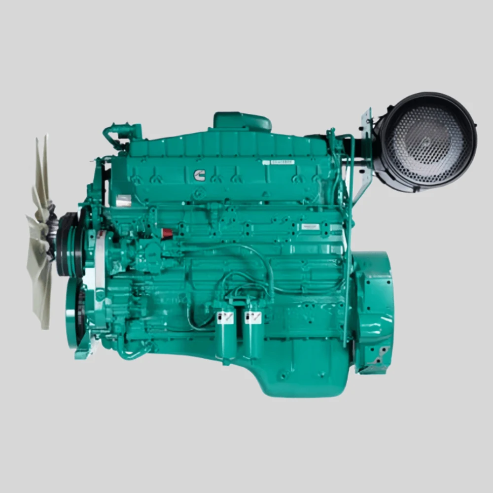 Cummins NTA855-G1B 284KW 386HP Generator Engine shown from another angle