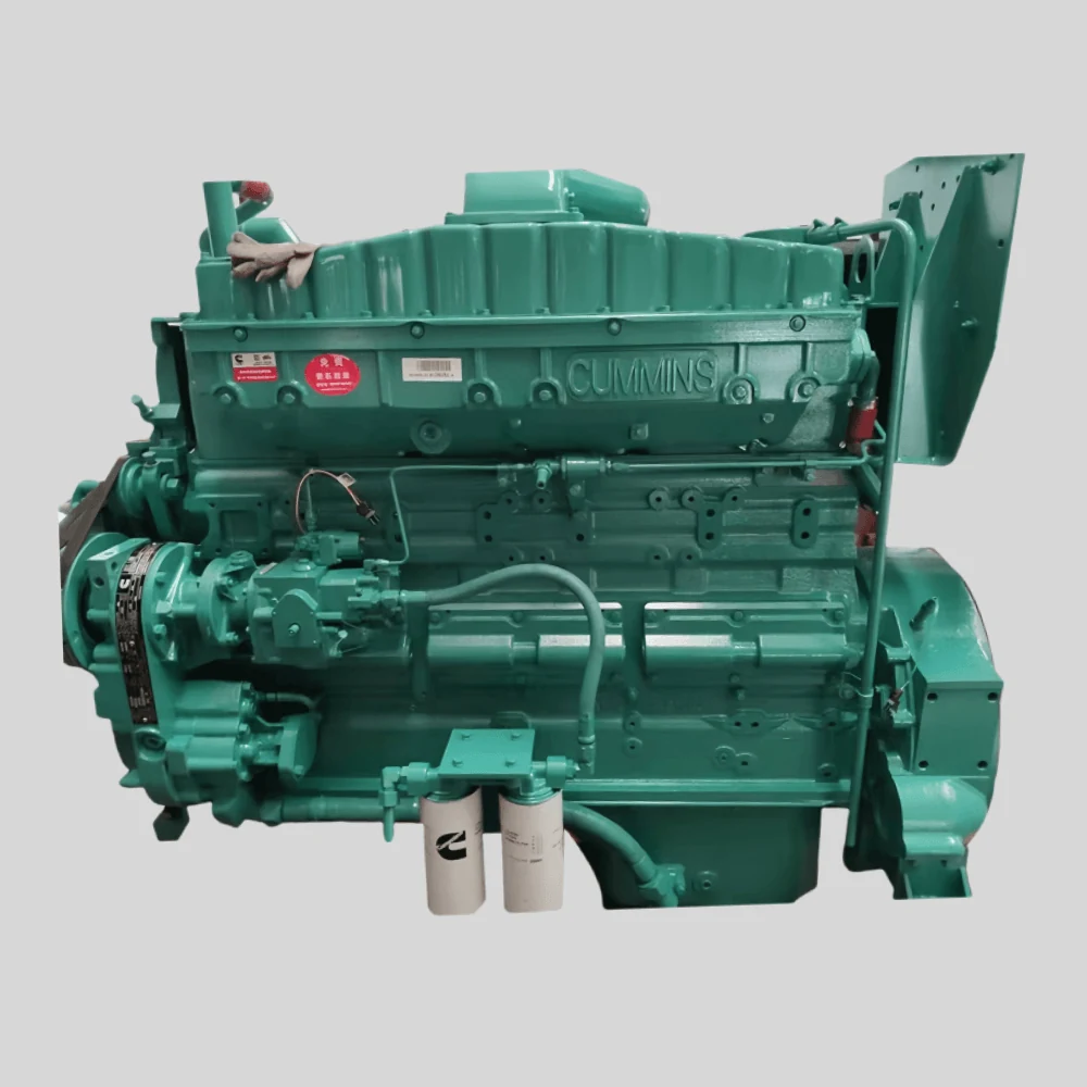 Cummins NTA855-G1B 284KW 386HP Generator Engine shown from another angle
