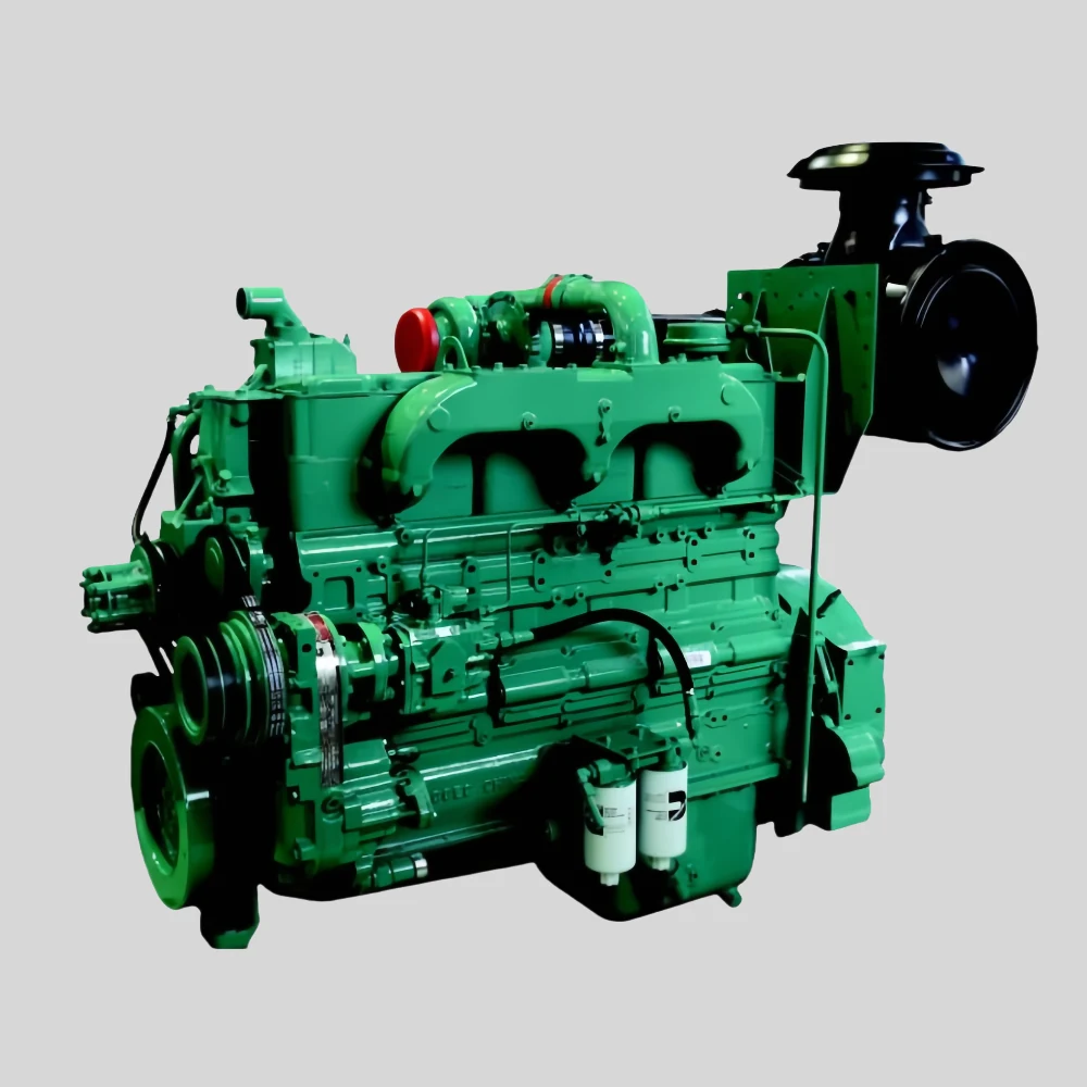 Cummins NTA855-G2A 313KW 425HP Generator Engine shown from another angle