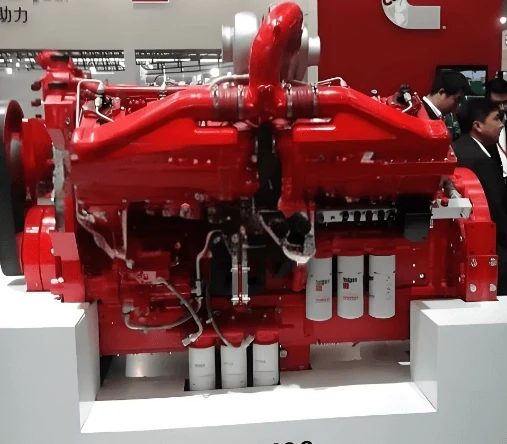 Cummins QSK38-C Diesel Engine 1086HP Construction Engine shown from another angle
