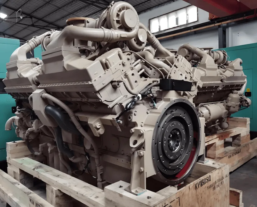 Cummins QSK60-C2337 Diesel Engine 2337HP Construction Engine shown from another angle