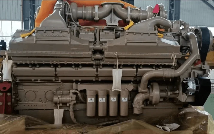 Cummins QSK60-C2337 Diesel Engine 2337HP Construction Engine shown from another angle