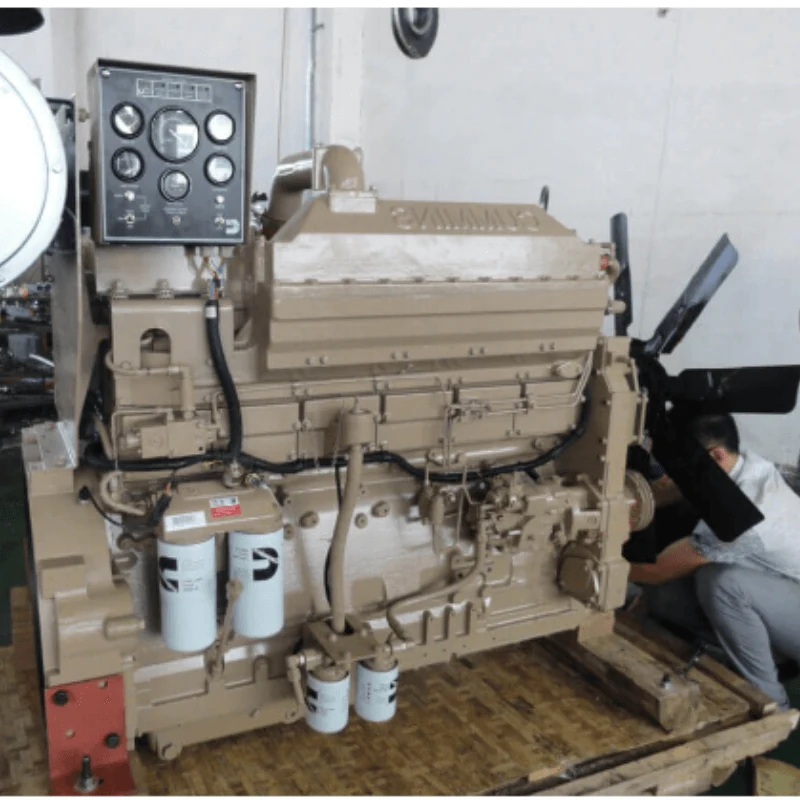 Cummins KTA19-P600 Diesel Engine 600HP Construction Engine shown from another angle