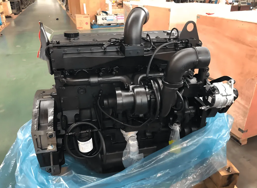Cummins QSM11-375 Diesel Engine 375HP Construction Engine shown from another angle