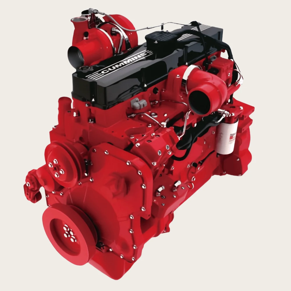 Cummins EQB125-20 92KW 125HP Vehicle Diesel Engine shown from another angle